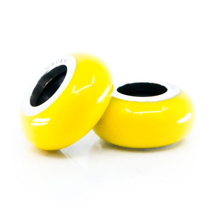 yellow enamel stoppers