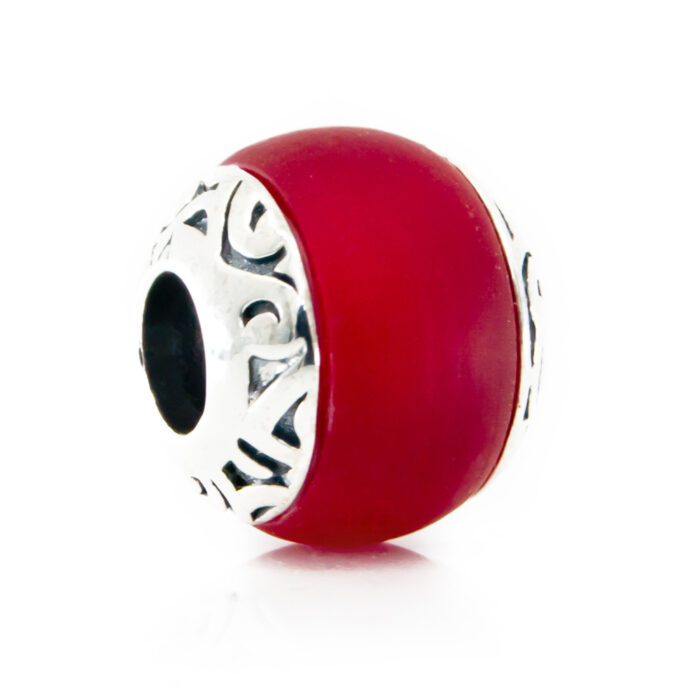 Manihi Red glass bead
