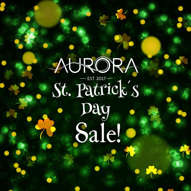 Aurora Charm St Patricks Day Sale 2024